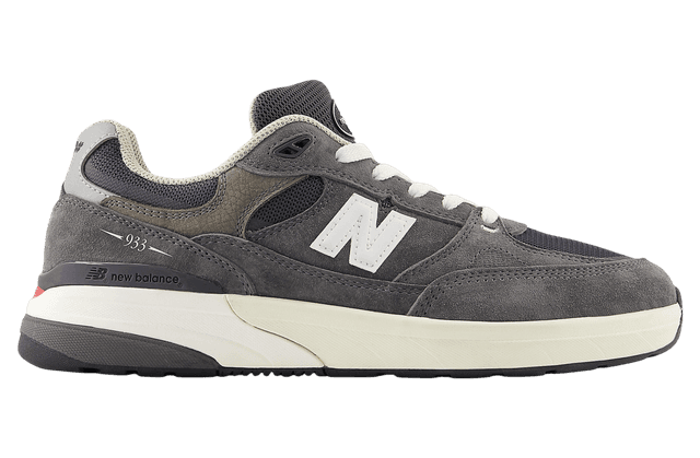 New Balance NB Numeric Andrew Reynolds 933 Dark Grey / White New Balance release photo