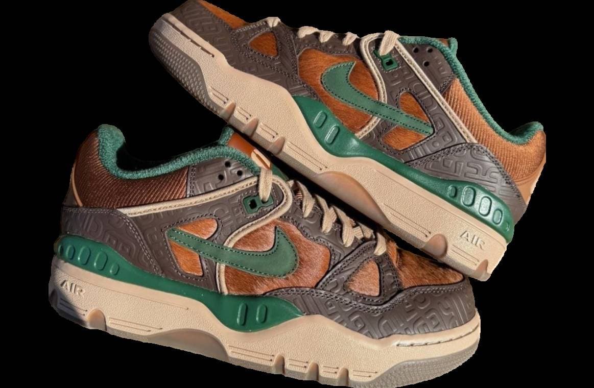 Nigo x Nike Air Force 3 Low Baroque Brown Nike release photo