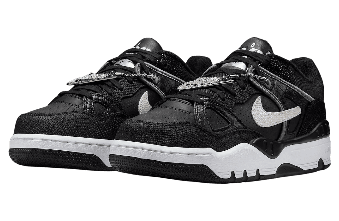 Nigo x Nike Air Force 3 Low Black / Smoke Grey release photo 2