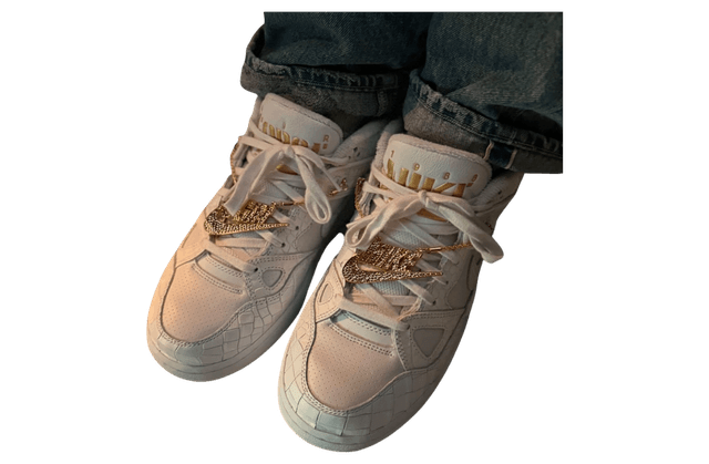 Nigo x Nike Air Force 3 Low White Croc Nike release photo