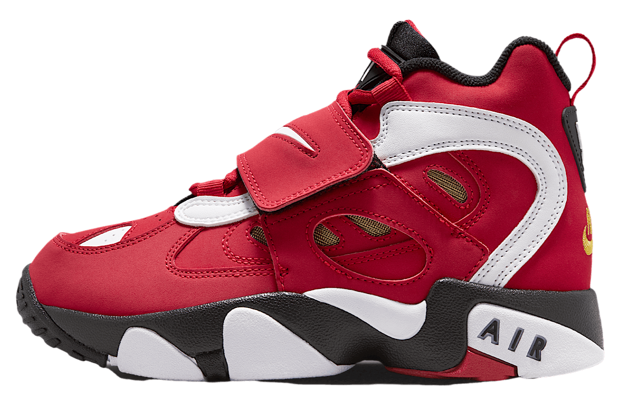 Nike Air Diamond Turf II GS Prime Red / Black Nike release photo