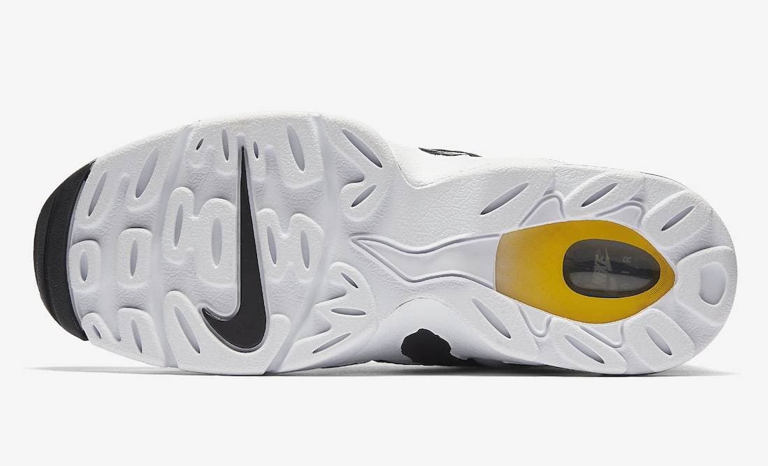 Nike Air Diamond Turf Max 96 Black Varsity Maize release photo 5