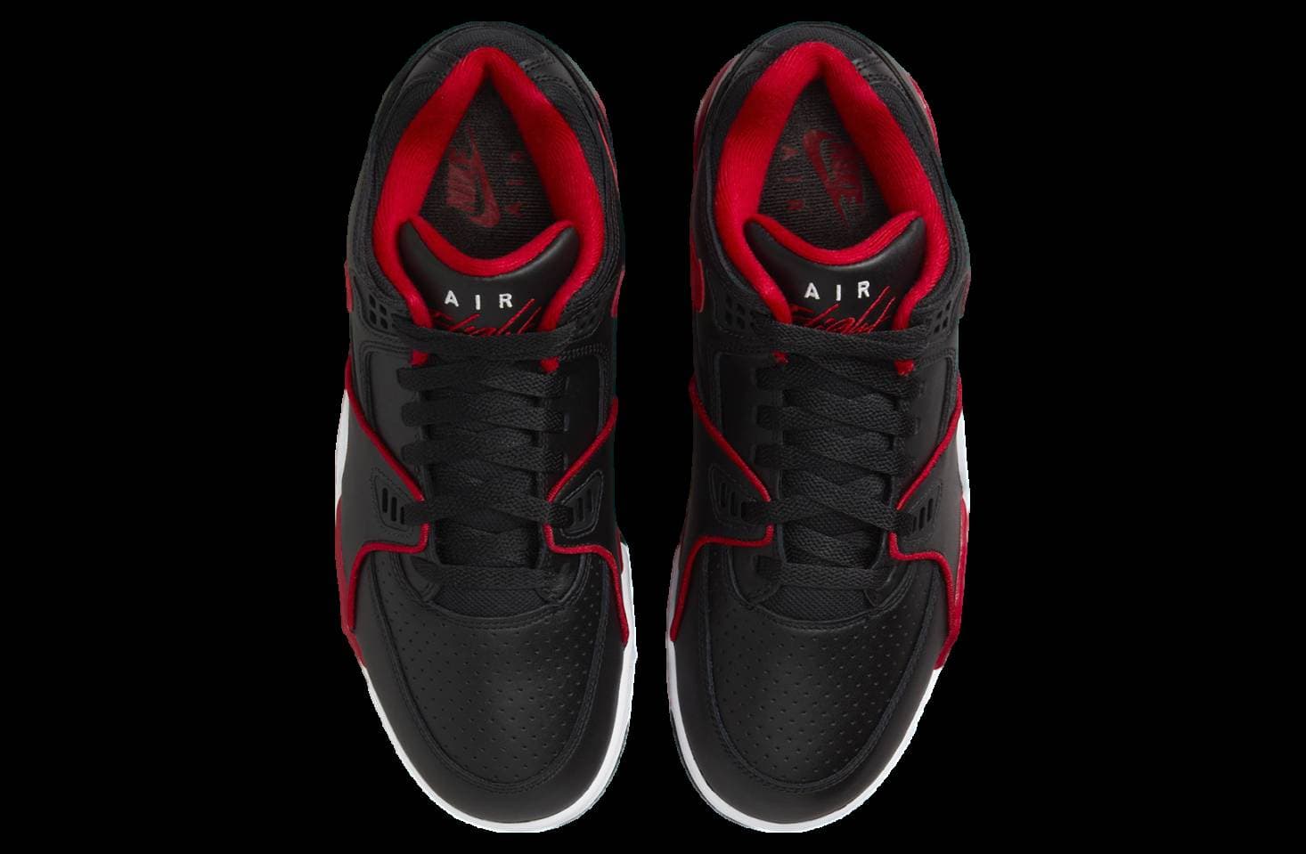 Nike Air Flight 89 Low Black / Gym Red release photo 4