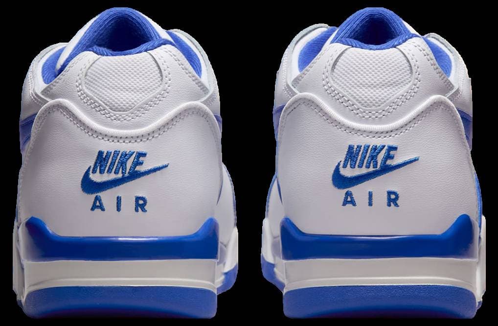 Nike Air Flight 89 Low White / Hyper Royal release photo 5