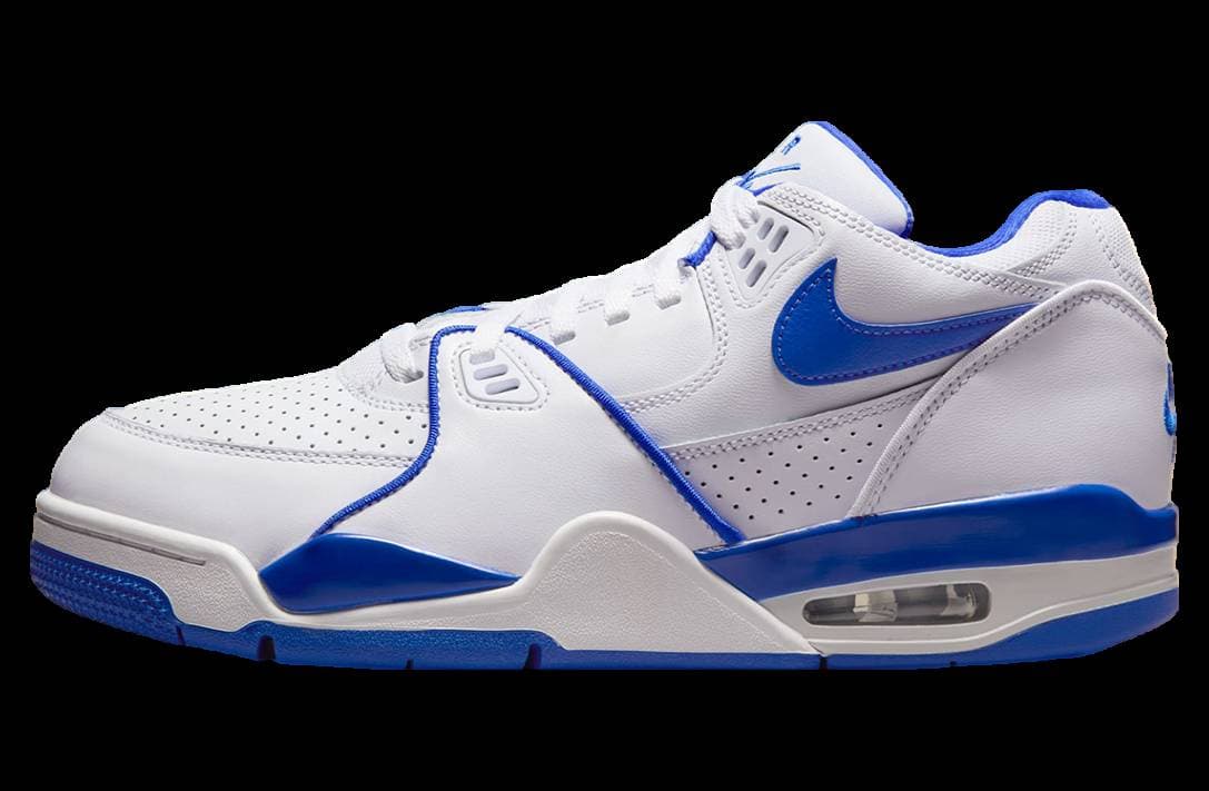 Nike Air Flight 89 Low White / Hyper Royal release photo 1