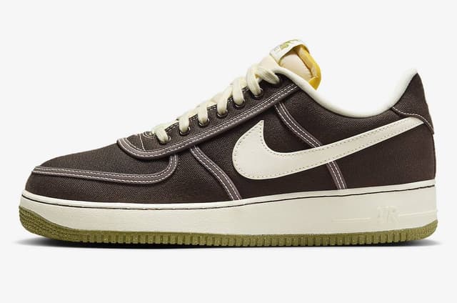 Nike Air Force 1 07 PRM Baroque Brown Nike release photo