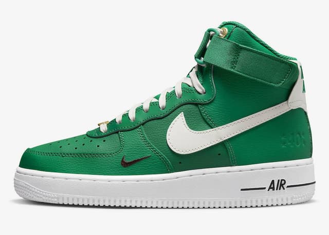 Nike Air Force 1 High 40th Anniversary Green White Nike release photo