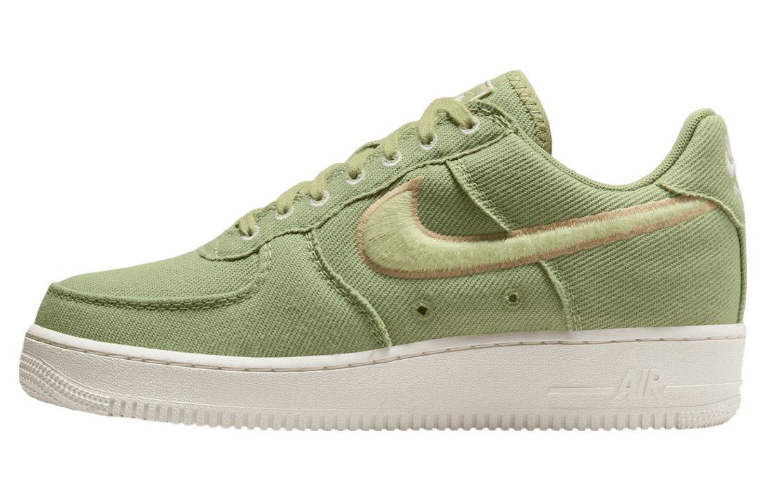 Nike Air Force 1 Low Canvas Dusty Olive / Hemp release photo 1