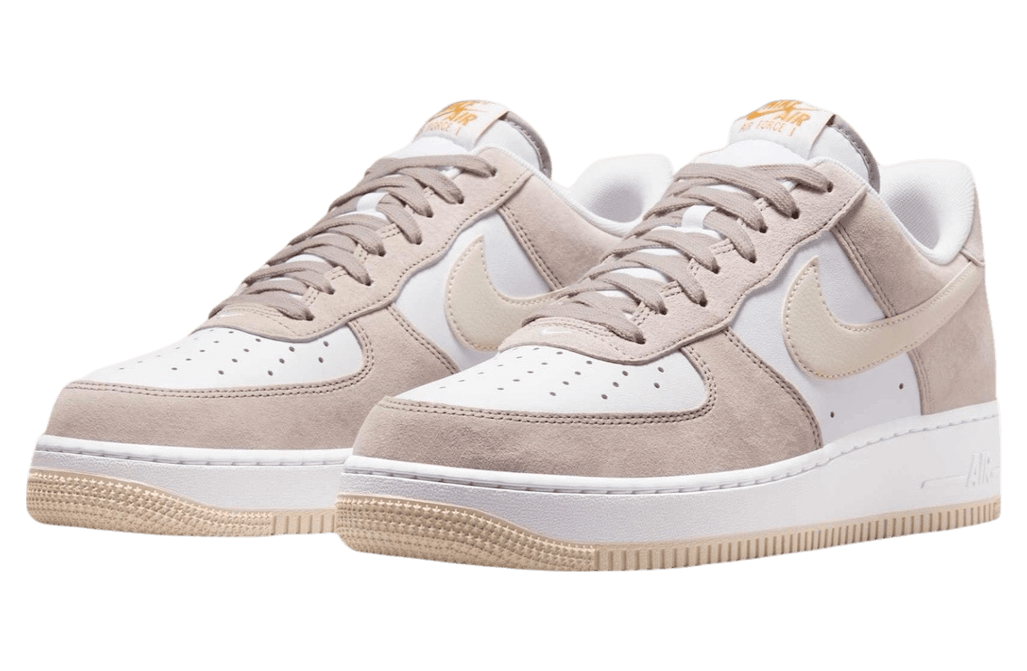 Nike Air Force 1 Low College Grey / Laser Orange release photo 3