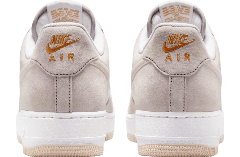 Nike Air Force 1 Low College Grey / Laser Orange release photo 5