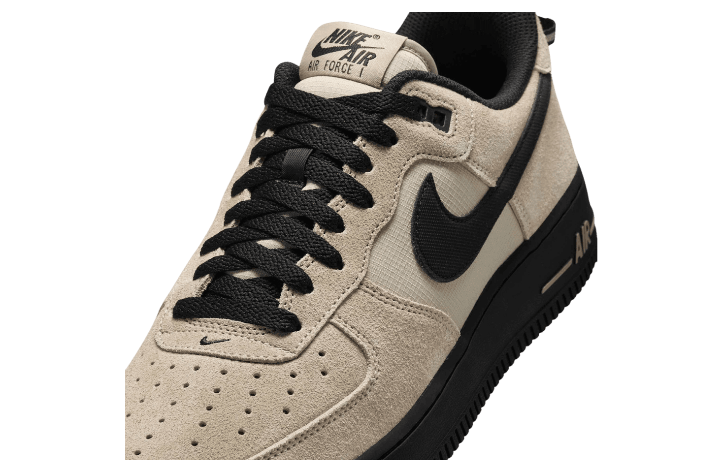 Nike Air Force 1 Low Desert Khaki / Black release photo 6