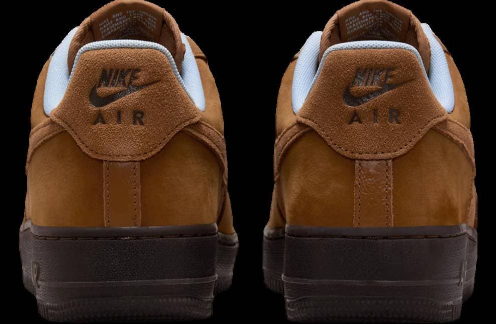 Nike Air Force 1 Low Light British Tan / Blue release photo 5