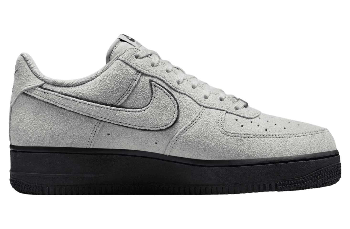 Nike Air Force 1 Low Light Smoke Grey / Black release photo 3
