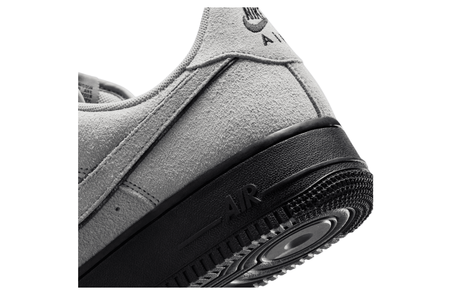 Nike Air Force 1 Low Light Smoke Grey / Black release photo 8