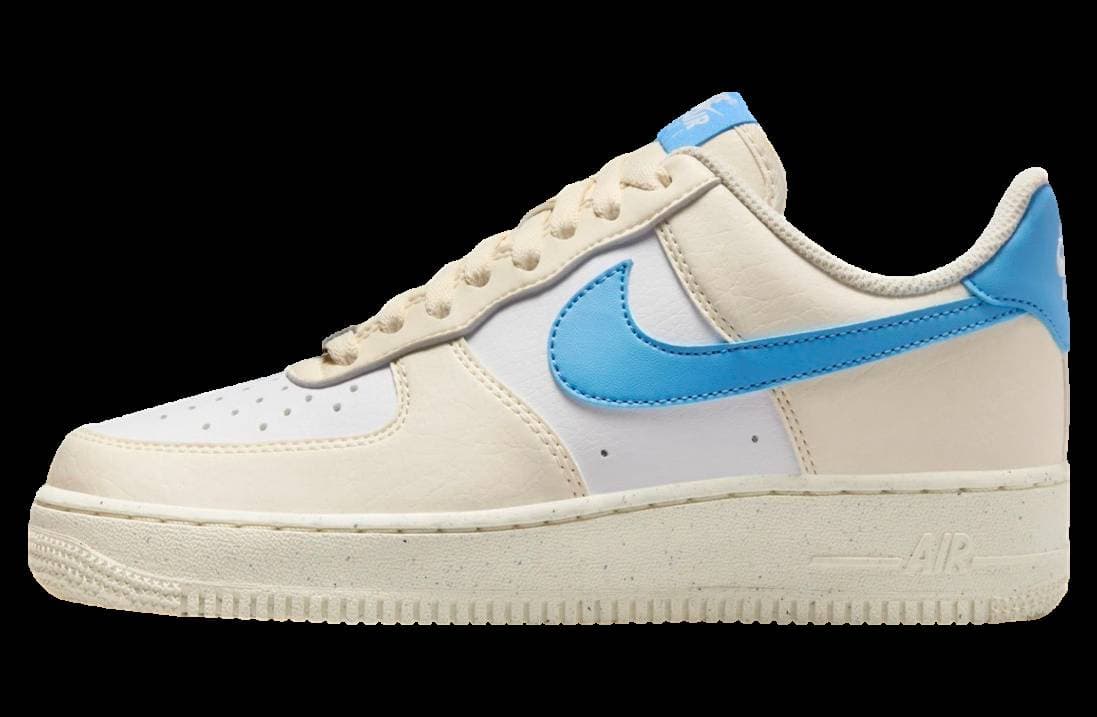Nike Air Force 1 Low Next Nature Pale Ivory / University Blue release photo 1