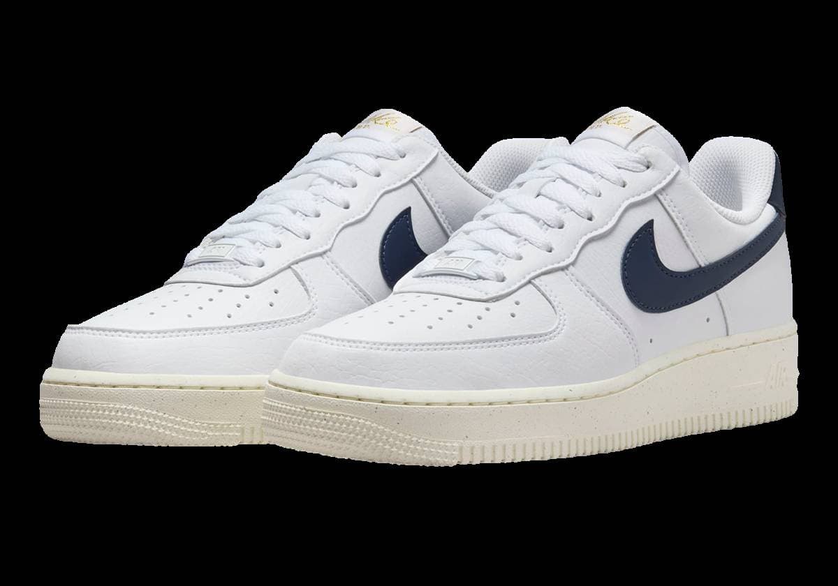 Nike Air Force 1 Low Olympic White Navy release photo 2