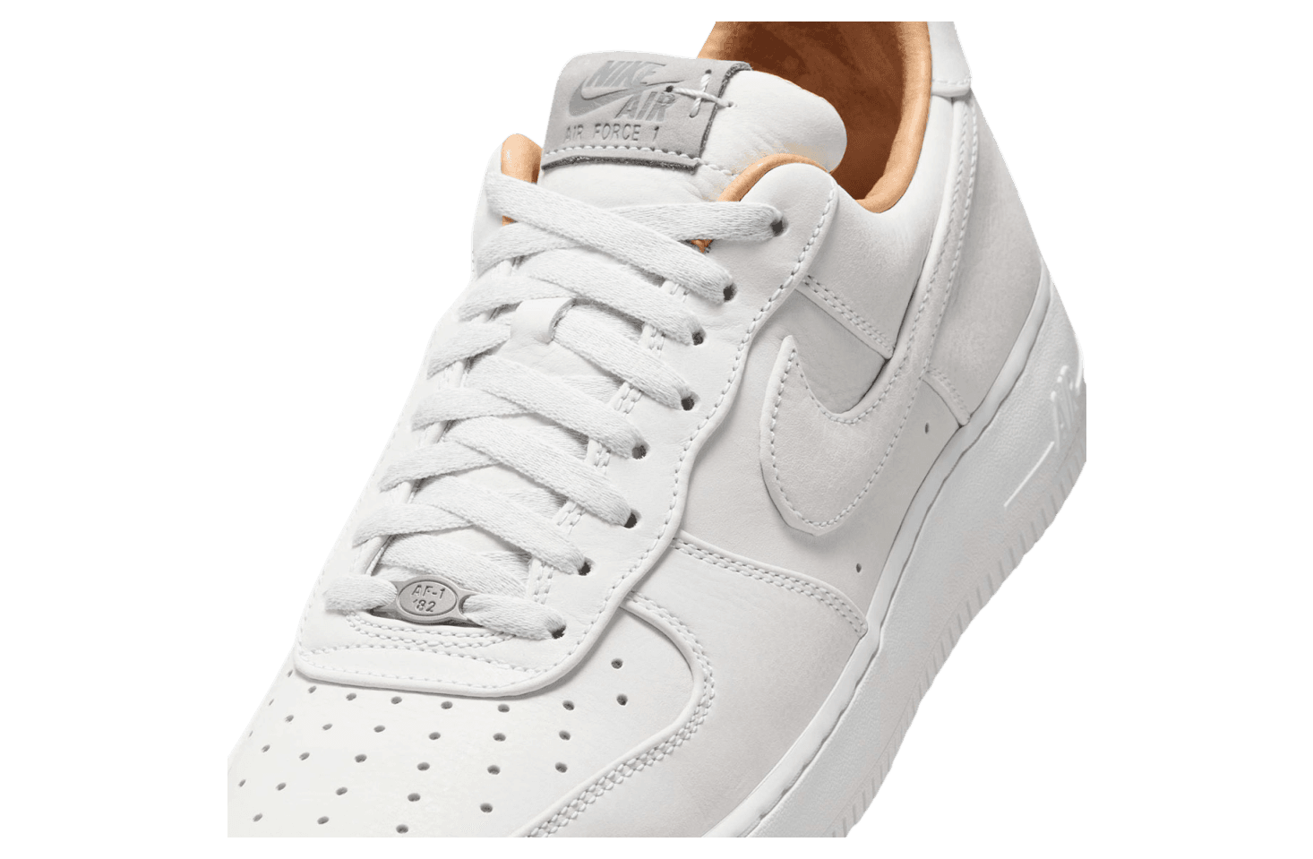 Nike Air Force 1 Low Summit White / Tan release photo 7