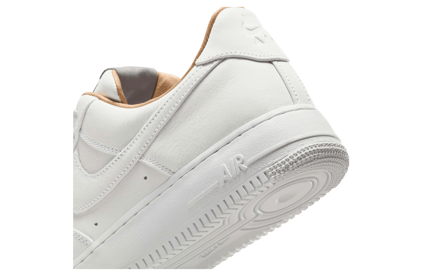 Nike Air Force 1 Low Summit White / Tan release photo 8