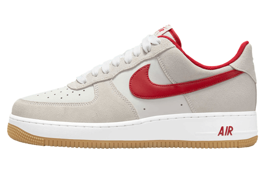 Nike Air Force 1 Low Summit White / Varsity Red release photo 1