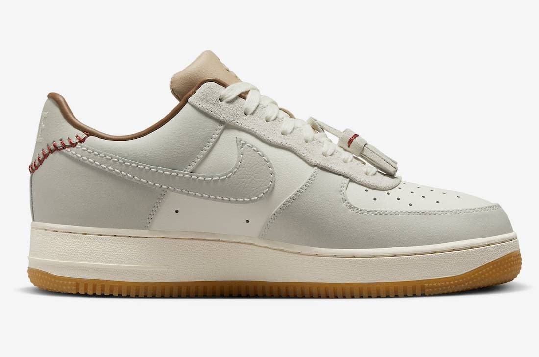 Nike Air Force 1 Low Tassels Light Bone release photo 3