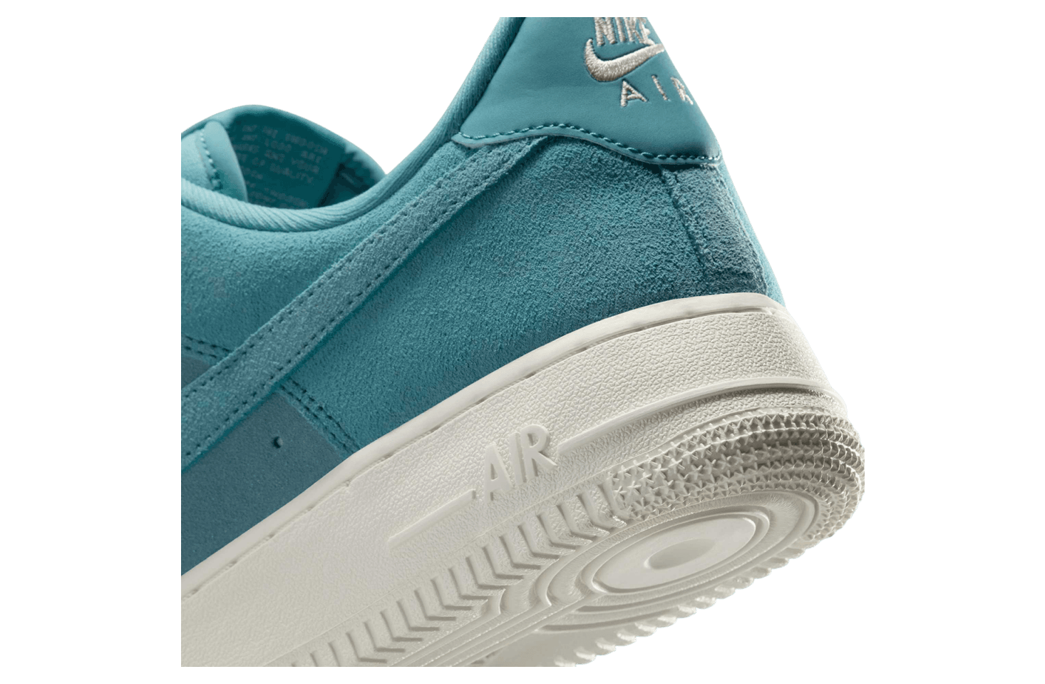 Nike Air Force 1 Low Teal Suede release photo 3