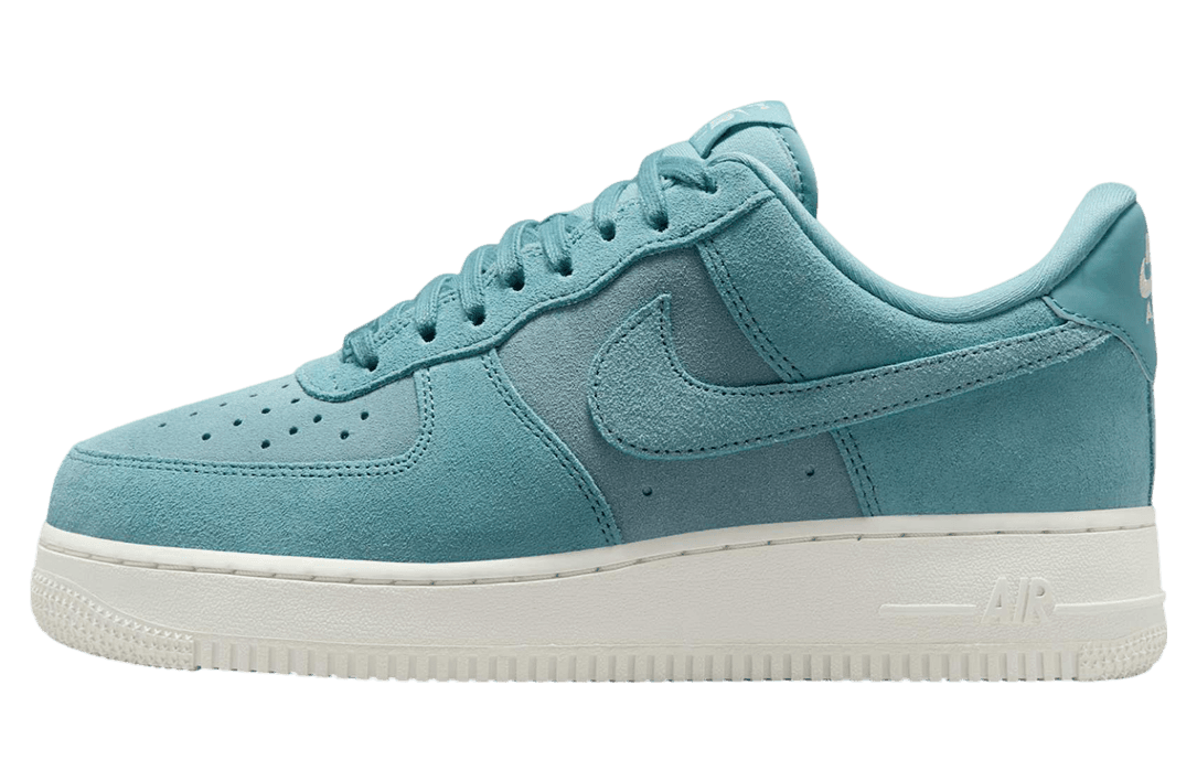 Nike Air Force 1 Low Teal Suede release photo 1