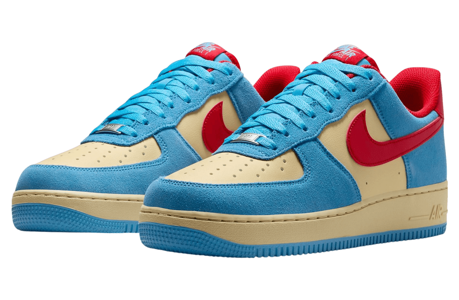 Nike Air Force 1 Low University Blue Suede release photo 2