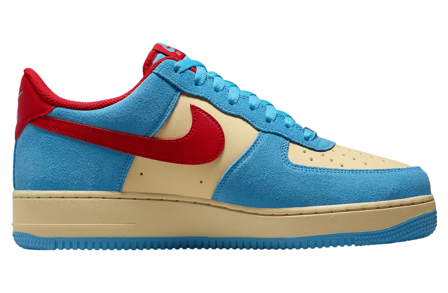 Nike Air Force 1 Low University Blue Suede release photo 3