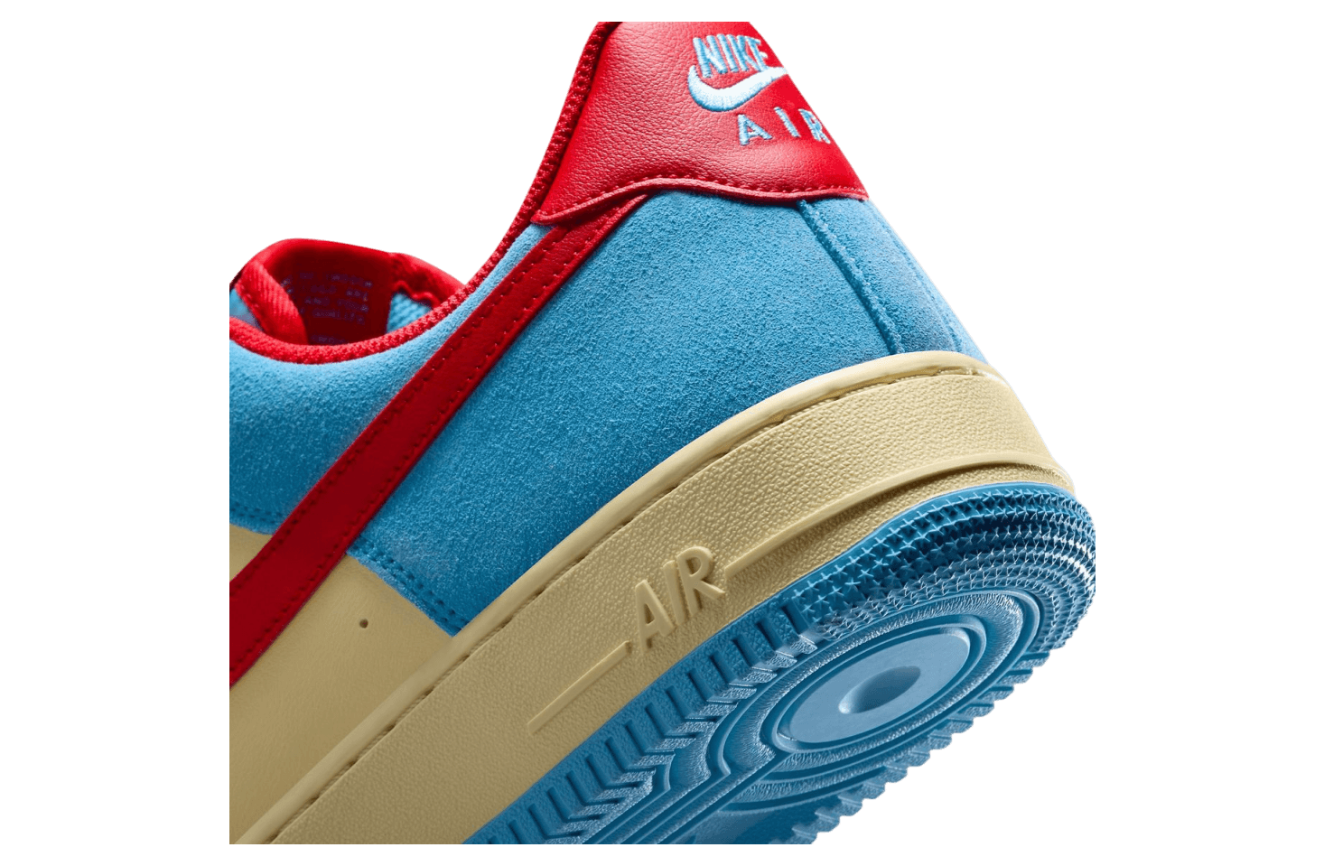 Nike Air Force 1 Low University Blue Suede release photo 8