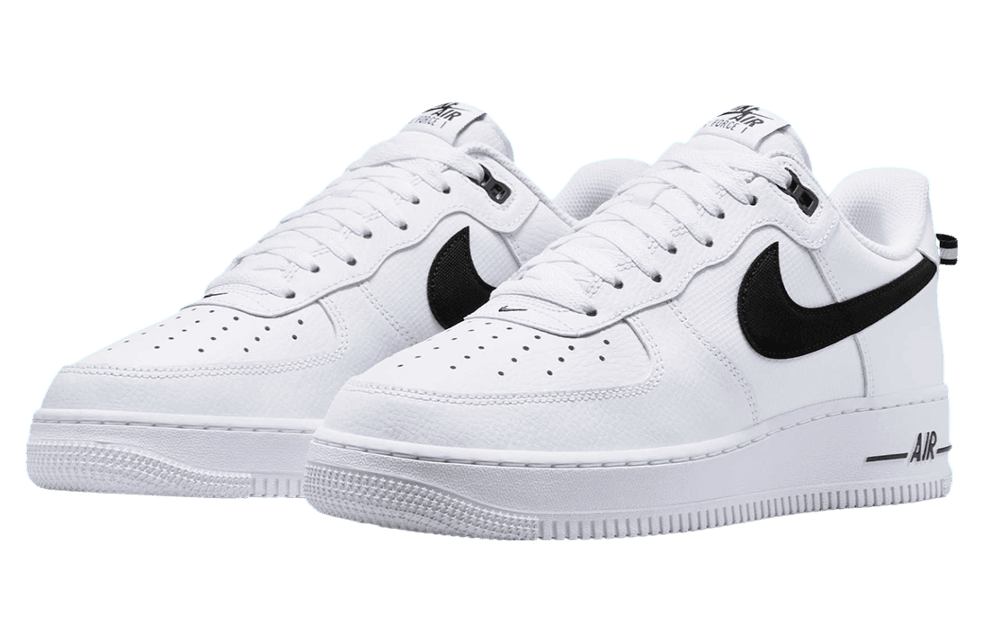 Nike Air Force 1 Low White / Black / Total Orange release photo 2