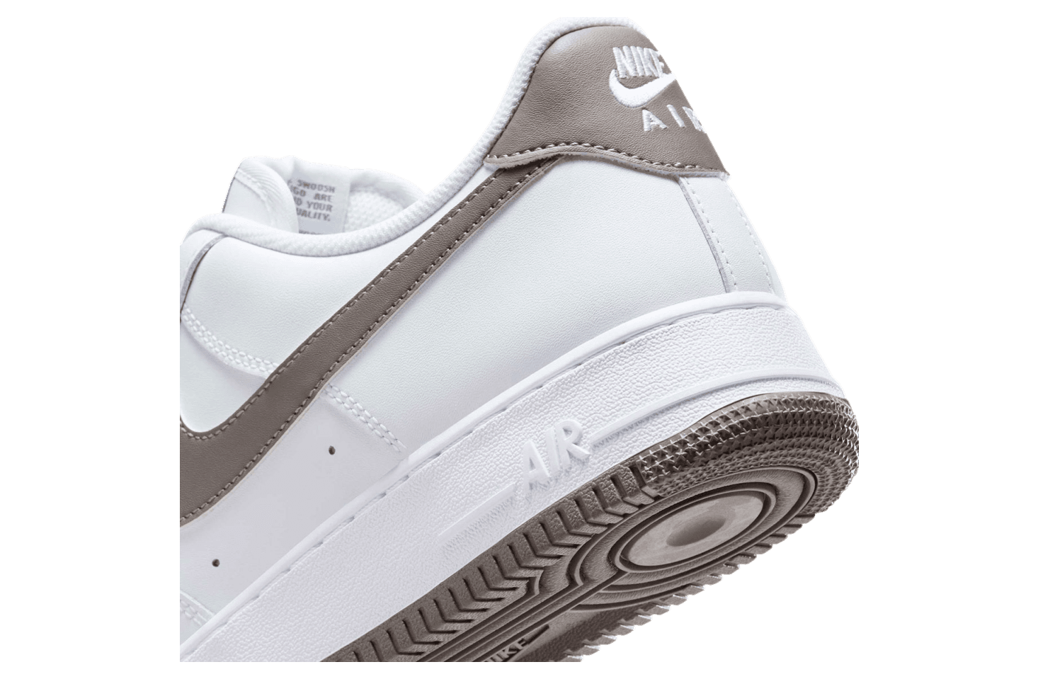 Nike Air Force 1 Low White / Brown release photo 3