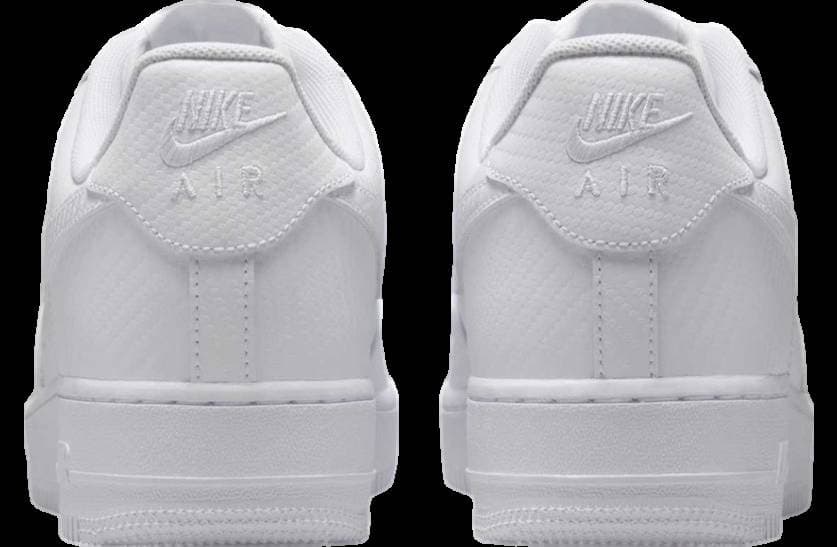 Nike Air Force 1 Low White Carbon Fiber release photo 5