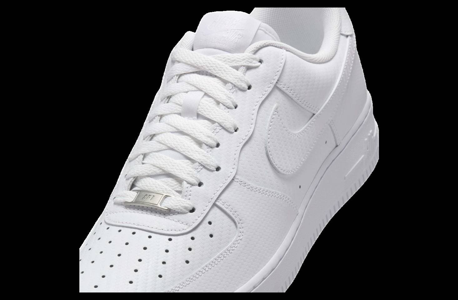 Nike Air Force 1 Low White Carbon Fiber release photo 7