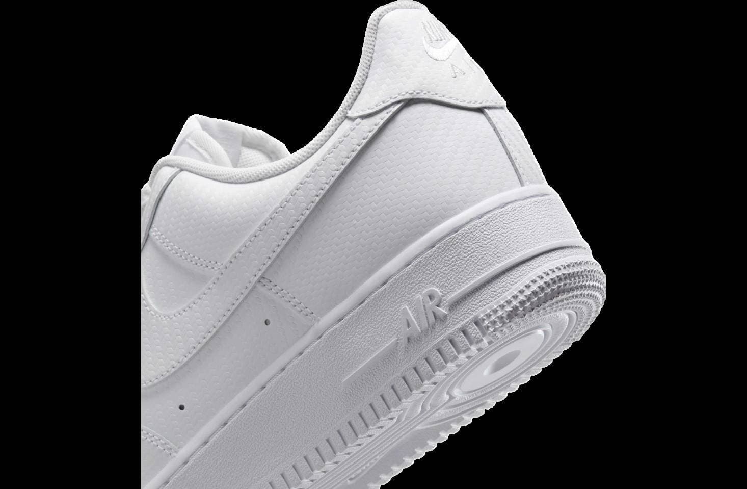 Nike Air Force 1 Low White Carbon Fiber release photo 8