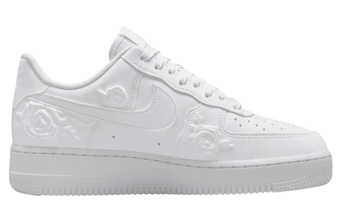 Nike Air Force 1 Low White Roses White / Black release photo 2