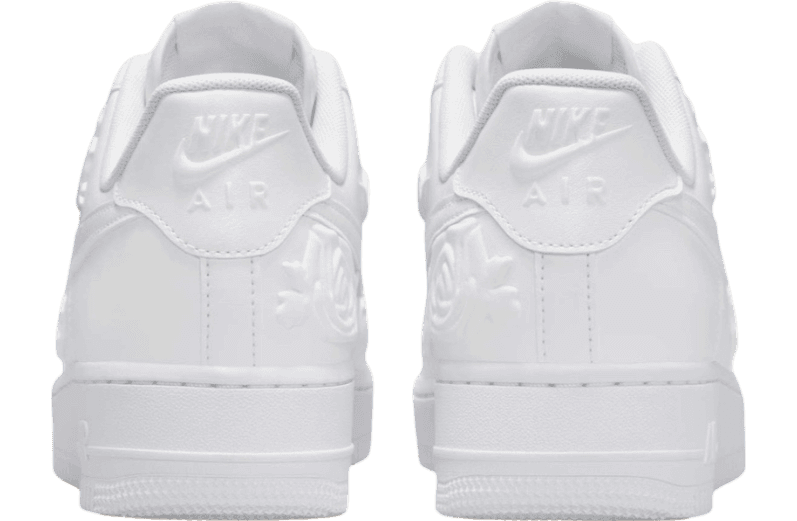 Nike Air Force 1 Low White Roses White / Black release photo 6