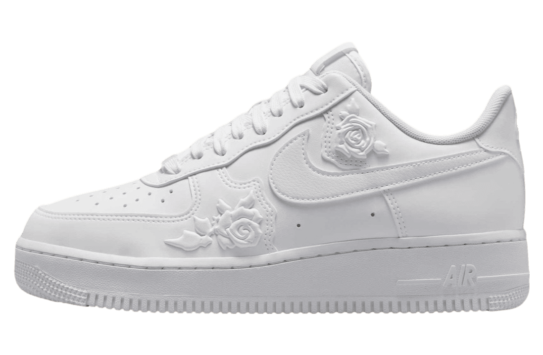 Nike Air Force 1 Low White Roses White / Black Nike release photo