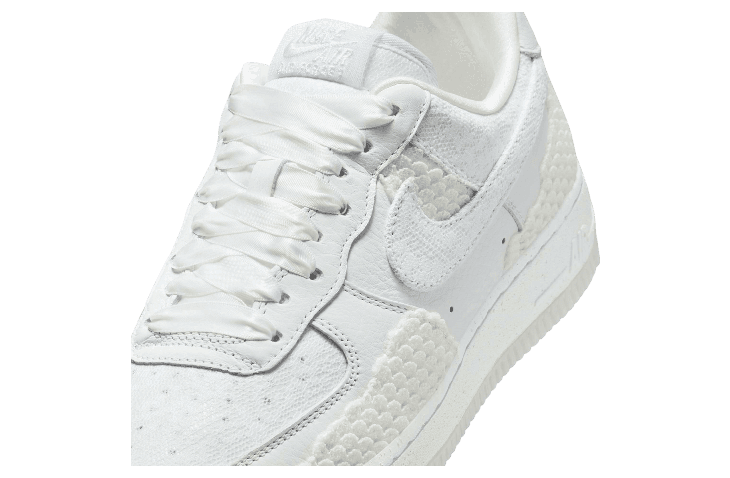 Nike Air Force 1 Low WMNS White Mix Material release photo 7