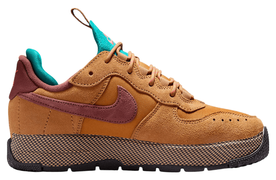 Nike Air Force 1 Wild Flax / Red Sepia / Teal release photo 2