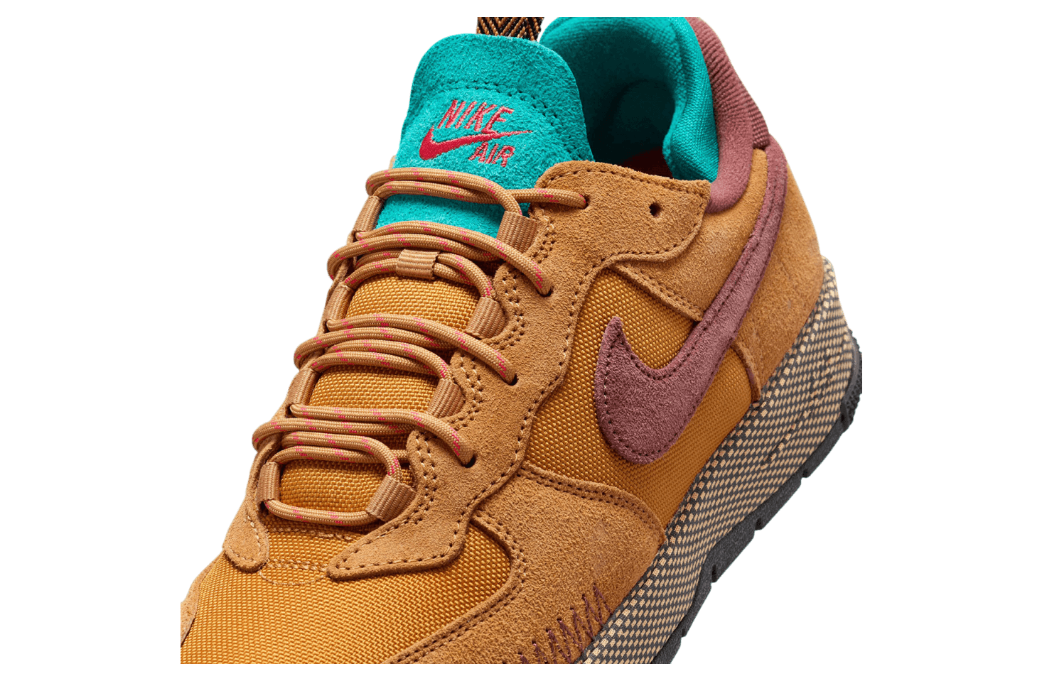 Nike Air Force 1 Wild Flax / Red Sepia / Teal release photo 5