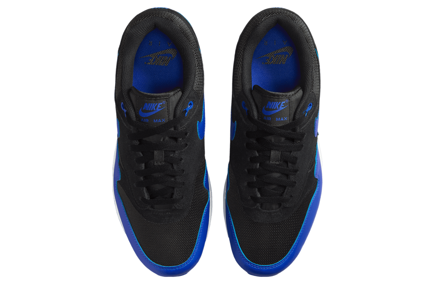 Nike Air Max 1 Black / Hyper Royal release photo 4
