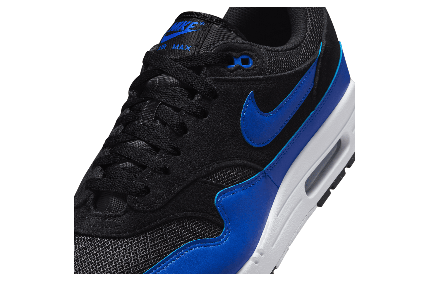Nike Air Max 1 Black / Hyper Royal release photo 7