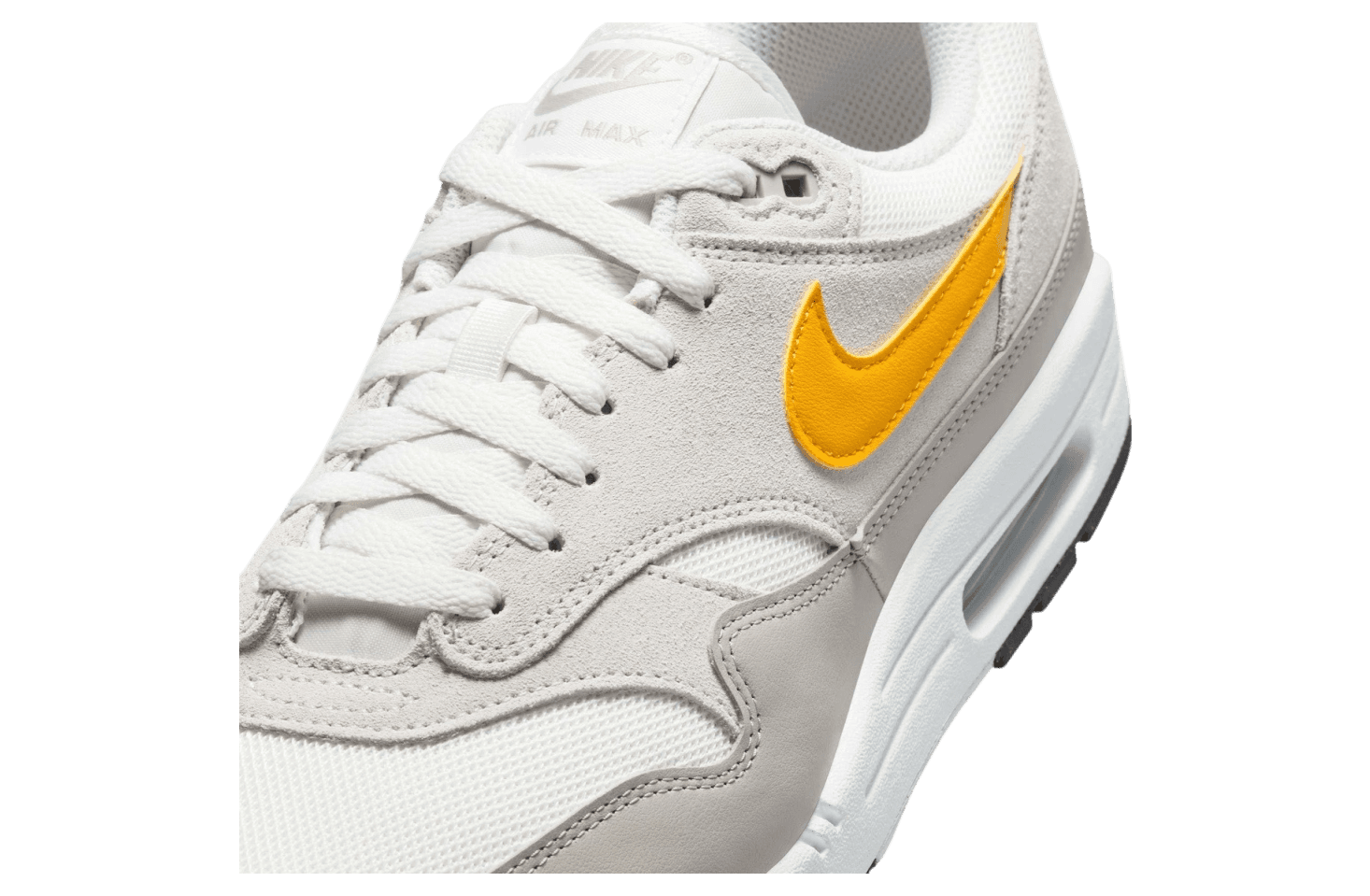 Nike Air Max 1 Essential Summit White / University Gold release photo 7