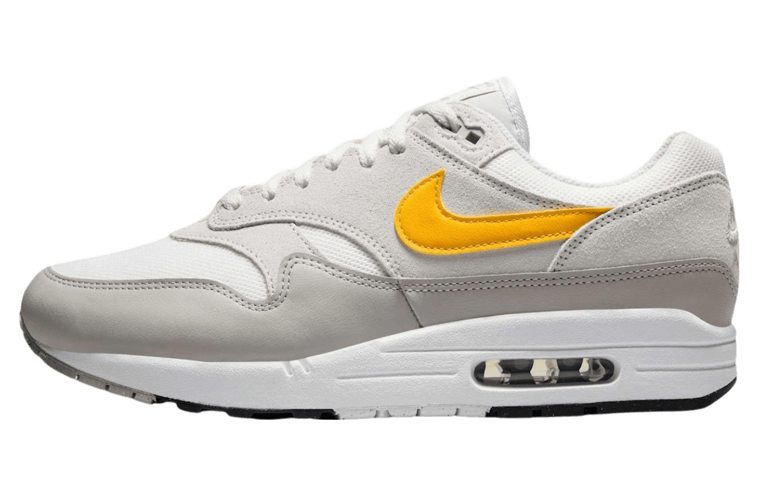 Nike Air Max 1 Essential Summit White / University Gold release photo 1