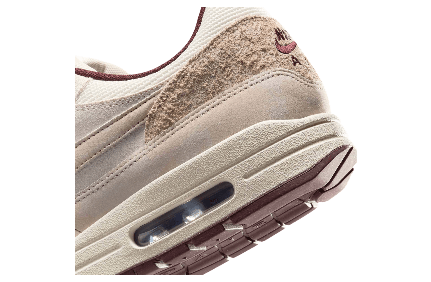Nike Air Max 1 Phantom / Burgundy Crush release photo 8