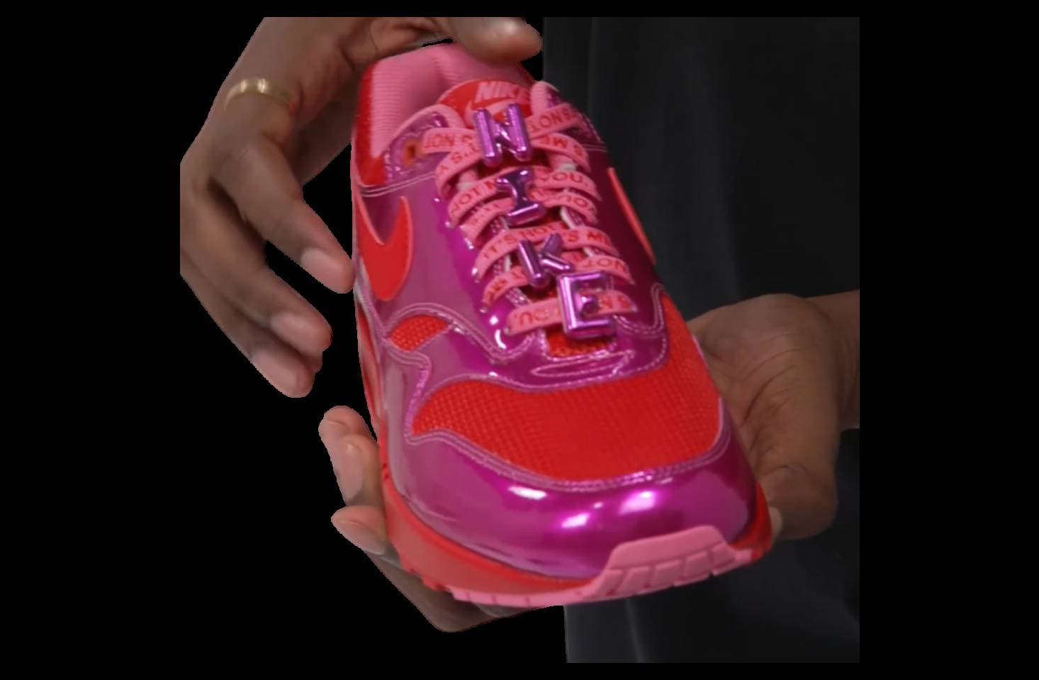 Nike Air Max 1 Valentines Day Playful Pink / University Red release photo 4