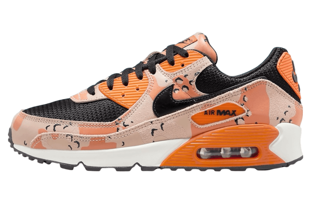 Nike Air Max 90 Bio Beige / Safety Orange release photo 1