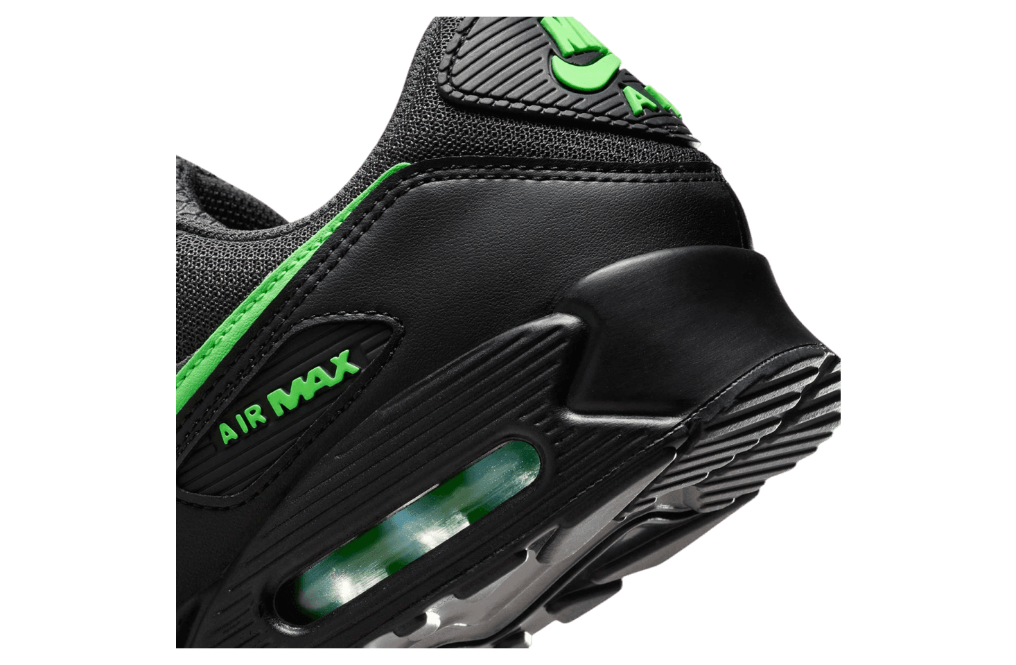Nike Air Max 90 Black / Green Strike release photo 3