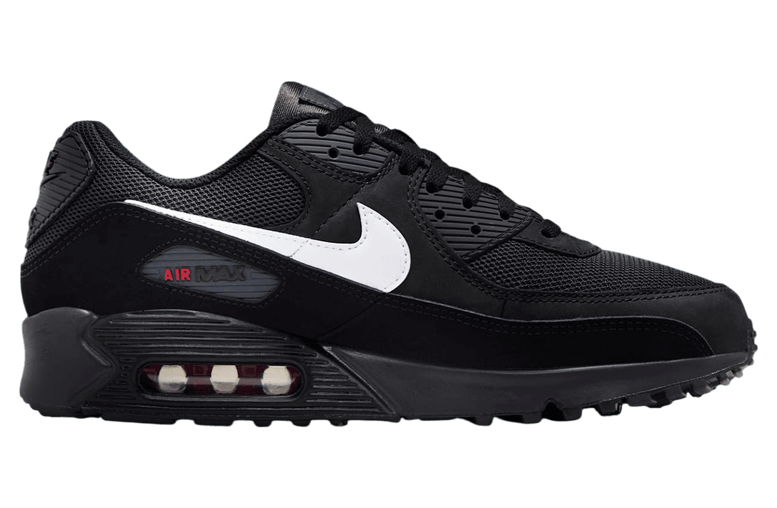Nike Air Max 90 Black / Red / White release photo 2