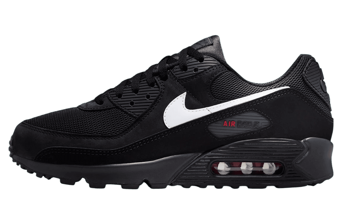 Nike Air Max 90 Black / Red / White release photo 1